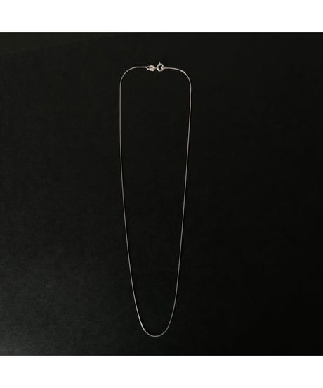 DEAD STOCK Vintage Italy 925 tiny chain necklace Rope ⑥