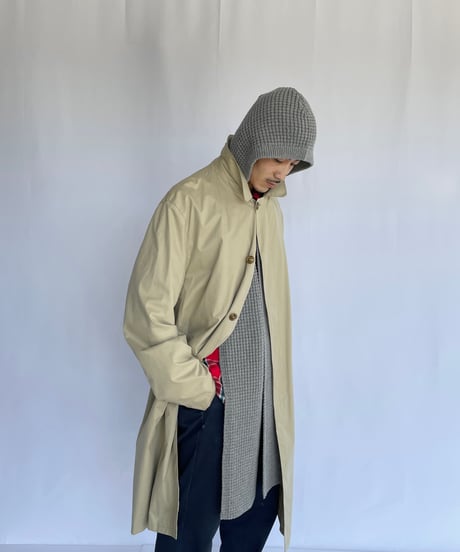 COMFORTABLE REASON ”Waffle Hood Scarf“