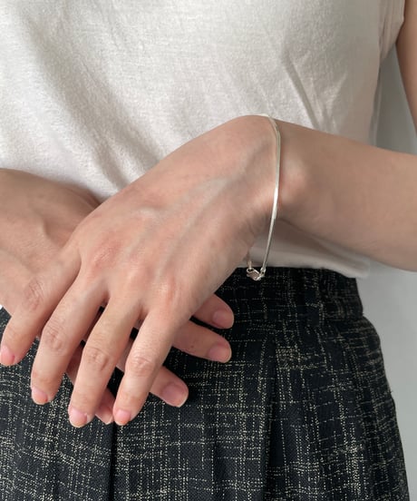 Vintage ITALY 925 Snake Chain bracelet　⑥