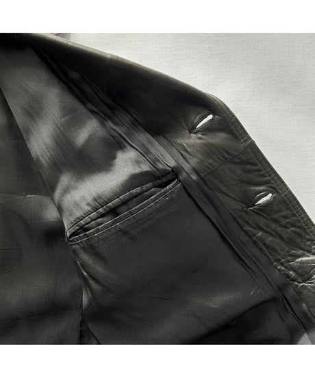 Fourman Leather Car Coat