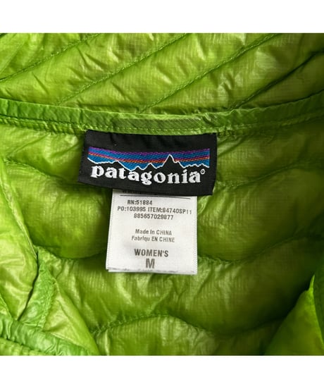 2011s patagonia down pullover jacket