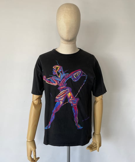 90s MILES DAVIS Art Tee "1985s Don Quixote"