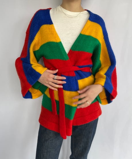 70s Mohair Blend Cardigan