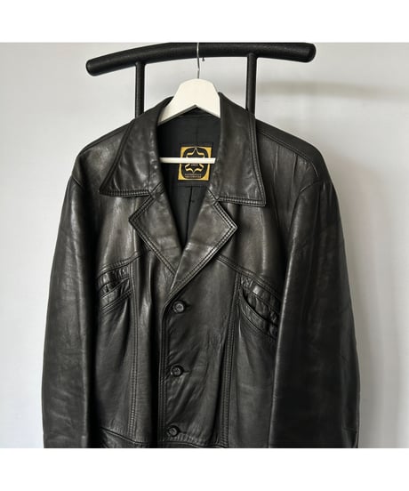 Fourman Leather Car Coat