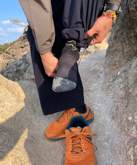 rajabrooke WIND BREAKER PANTS "NAVY"