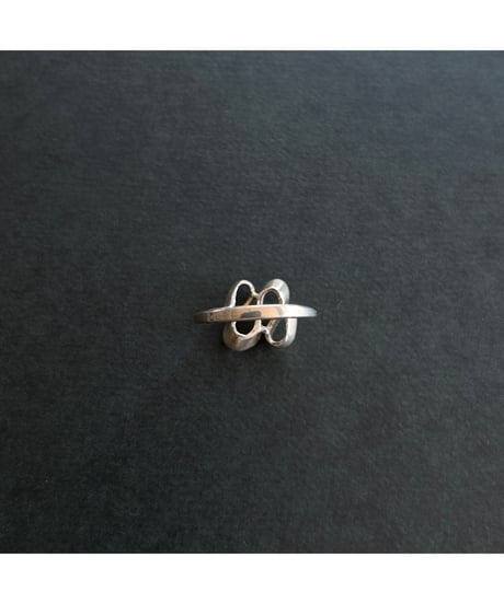 Vintage silver 925 Wave ring