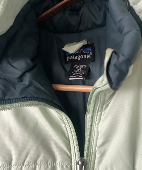 02s Patagonia puff jacket "lite green" women's  XS