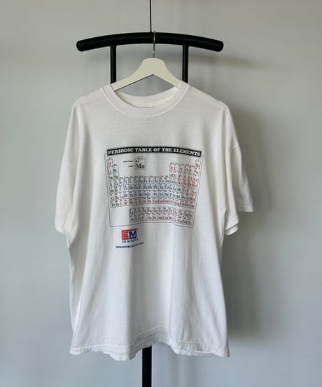 00s "Periodic Table of the Elements" s/s tee XL