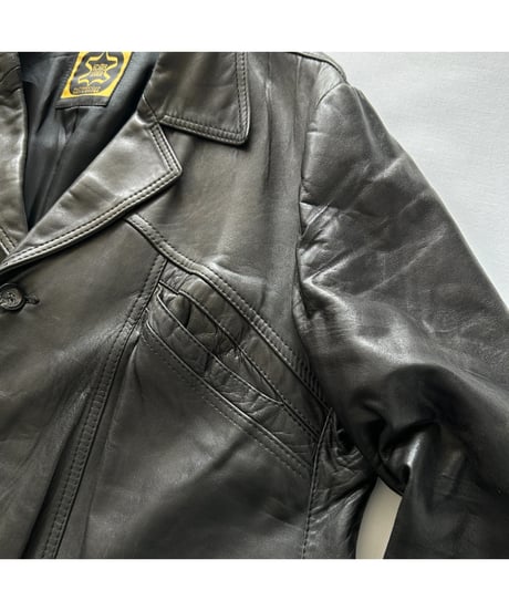 Fourman Leather Car Coat