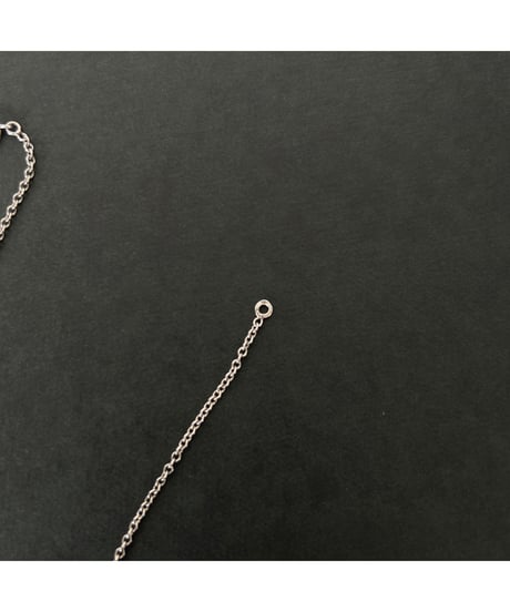 Vintage sterling tiny chain ”LOVE” Azuki ④
