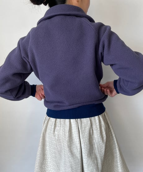 80s patagonia fleece / light purple