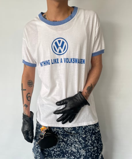 Vintage "NOTHING LIKE A VOLKSWAGEN" Ringer Tee
