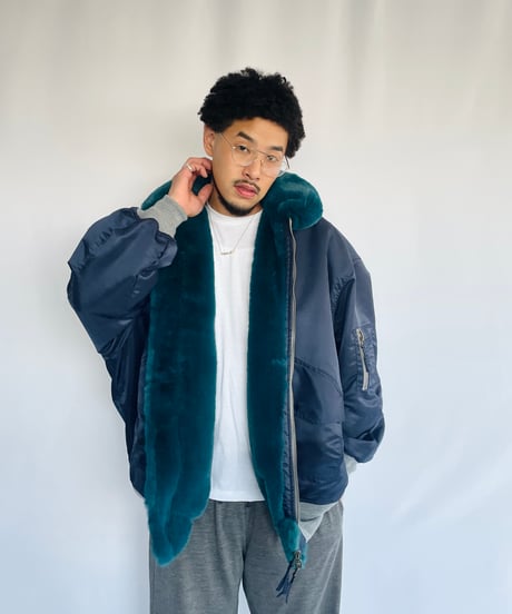 NAM "TRUMPET CWU JACKET"  navy