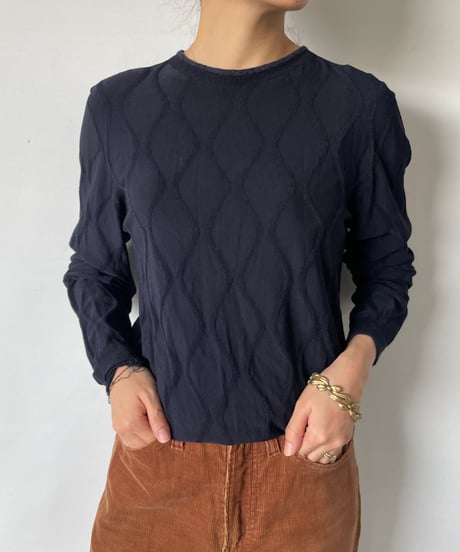 Wiggle pattern knit