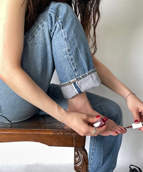 81s Levi's 501 Denim Pants "Red Line"