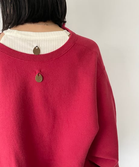 NAM "Accordion Worn Neck Sweat"