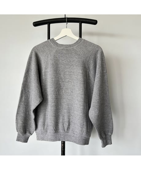 70s~80s "Sportswear" Sweat Grey