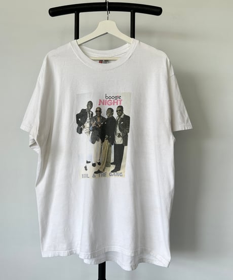 00s KOOL&THE GANG "boogie NIGHT" s/s tee