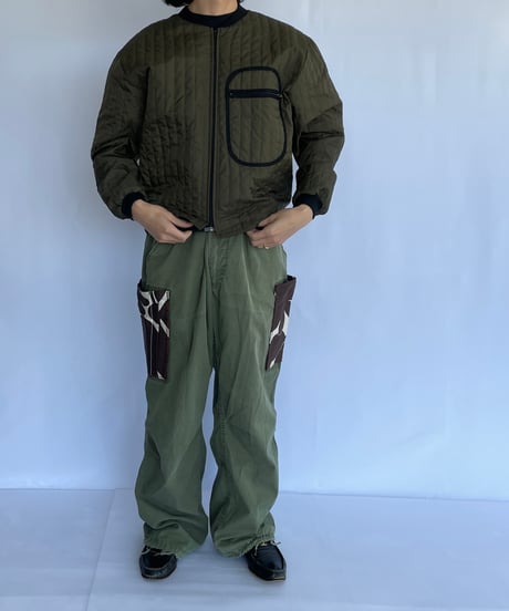 90s Europe quilting jacket