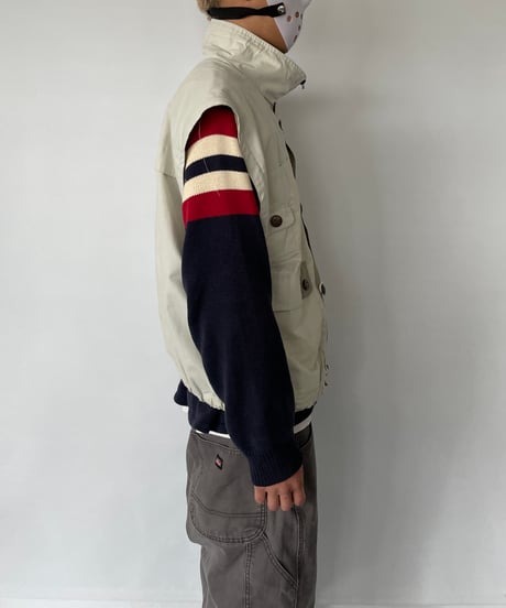 90s 2Way Multi Pocket Jacket