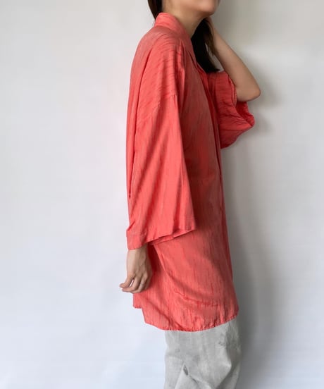 80-90s GIANNI VERSACE rayon s/s shirt 46