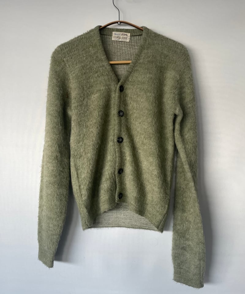 60s Sears mohair cardigan M | Clout