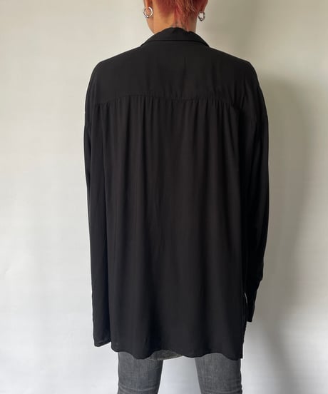 VISKOSE printed L/S shirt 45/46