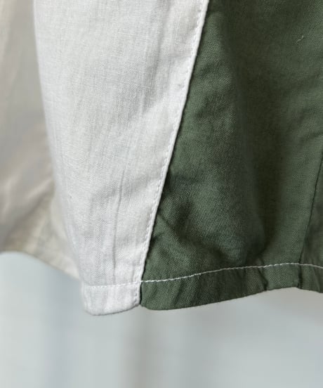 dead stock 80s Italy cotton shirt L