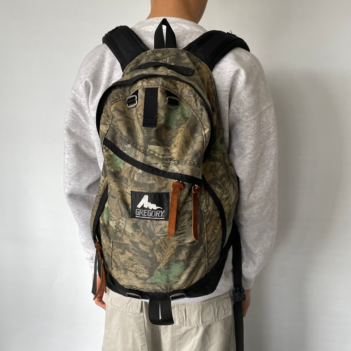 GREGORY real tree camo DAY PACK made in usa | C