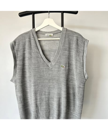 70s LACOSTE V-neck Vest