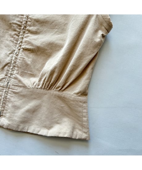 Back Zip High Neck Tops
