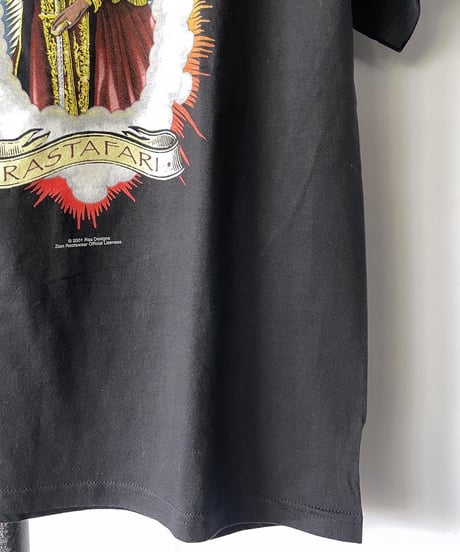 DEAD STOCK 2001s ZION "RASTAFARI" s/s tee M