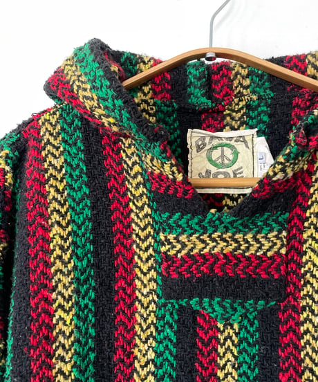 BAJA JOE Mexican parka "RASTA" L