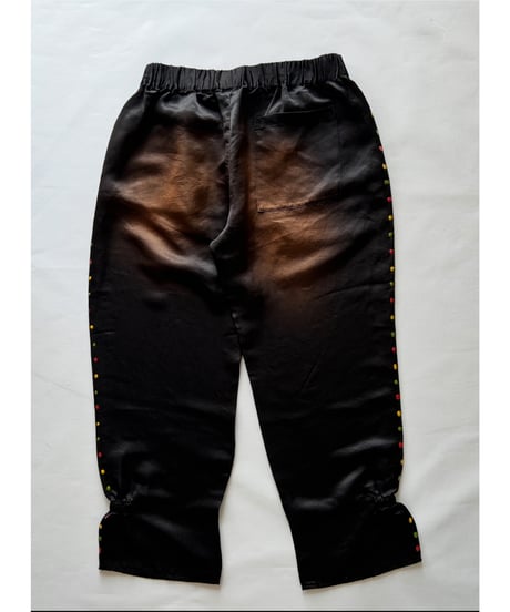 NAM "BELLOWS PANTS GEL STUDS" BLACK