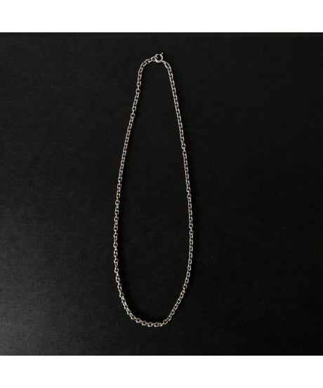 Vintage Silver925 tiny chain necklace Azuki ⑨