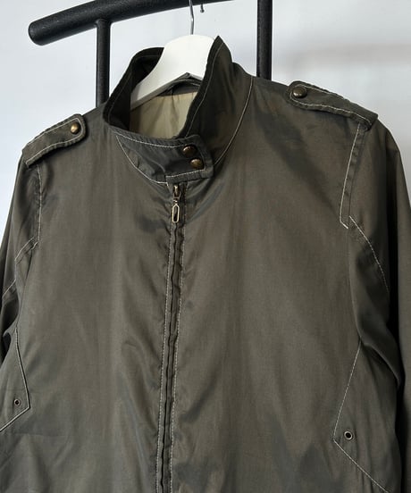 euro vintage stand collar jacket