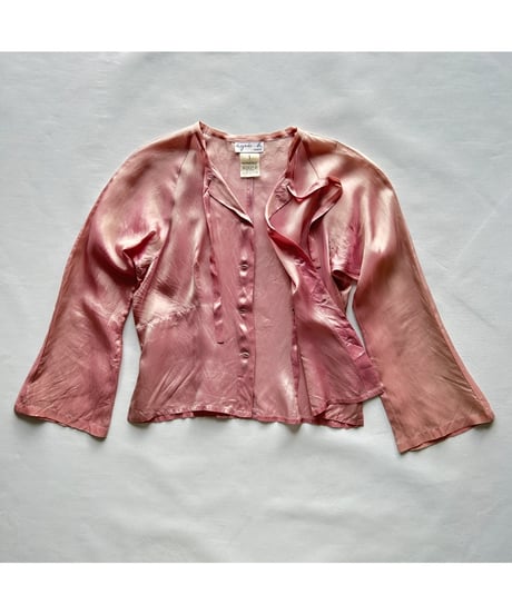 agnes b ribbon blouse