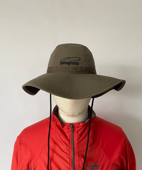 2011s patagonia Sun Booney Hat "olive”