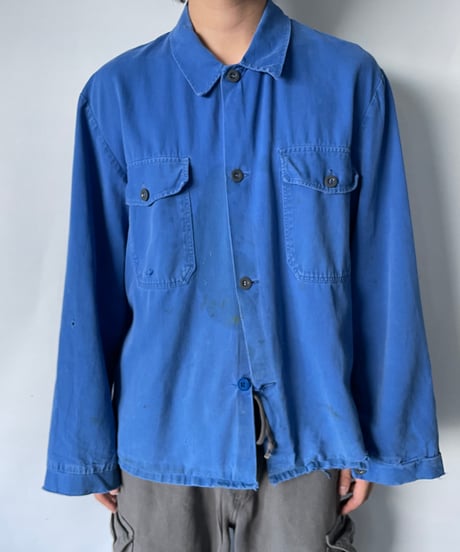 70-80s damage WORK SHIRT