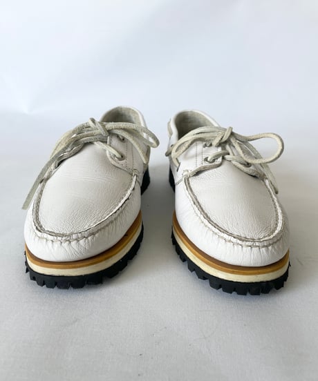 Timberland 2eye boat shoes vibram custom