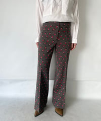 Geometric pattern pants