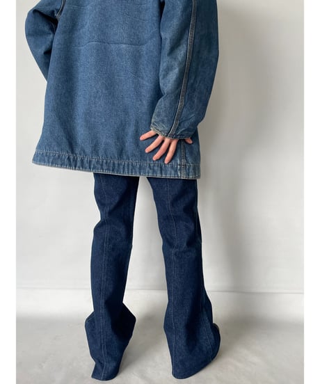 Dead Stock High Rise Flare Denim Pants