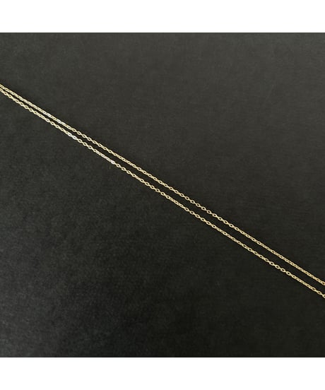 DEAD STOCK Vintage Silver925 tiny chain necklace Azuki ②
