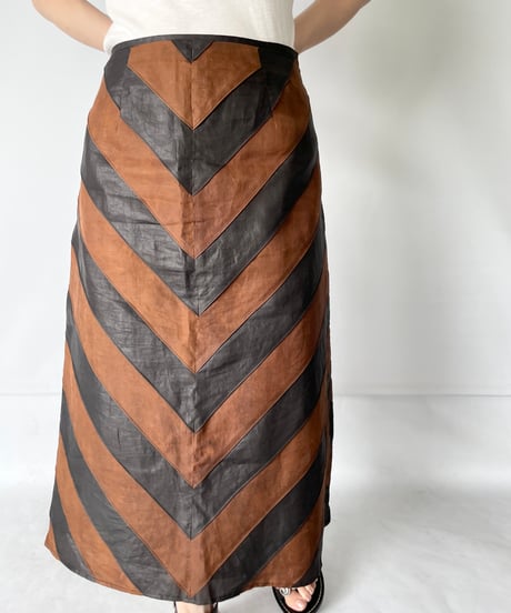 Vintage silk skirt