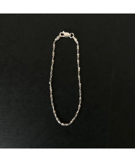Vintage ITALY 925 Twist chain bracelet ⑤