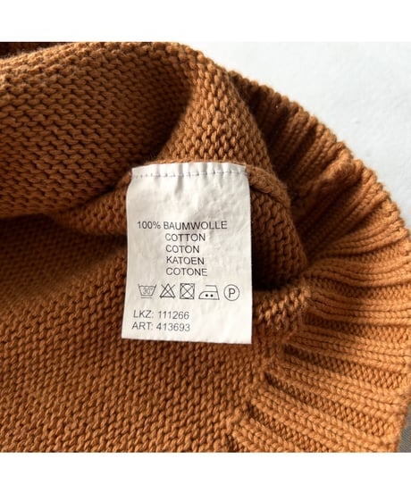 Europe Vintage Cotton Knit Polo