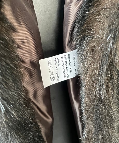 MADE IN ITALY Faux fur coat