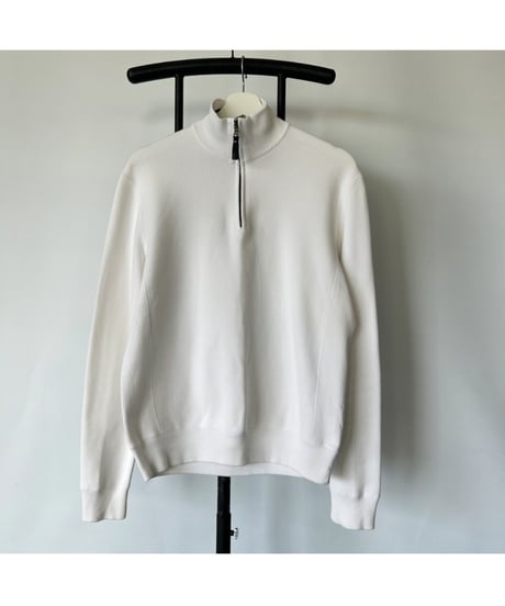Ralph Lauren half zip cotton knit