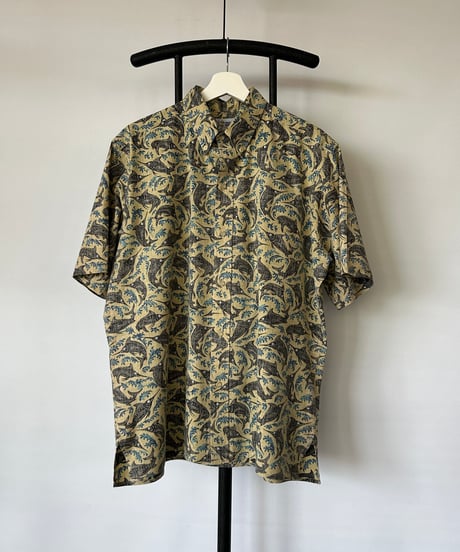 90s reyn spooner B/D s/s ALOHA shirt L