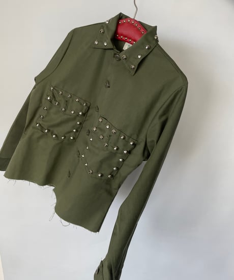 DEAD STOCK US ARMY Utility Studs Shirt